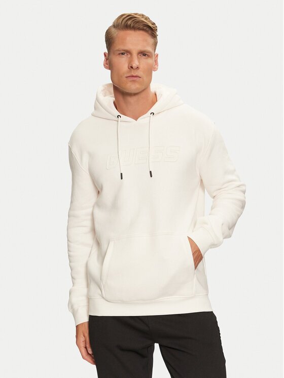 GUESS Bluză Aldwin Z4YQ12 K9V31 Écru Regular Fit
