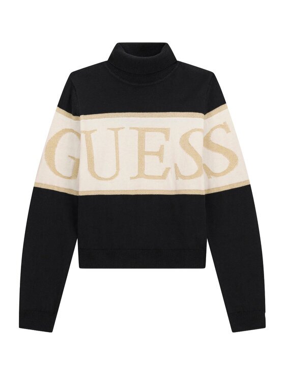 GUESS Bluză cu gât J6BR04 Z1338 Regular Fit