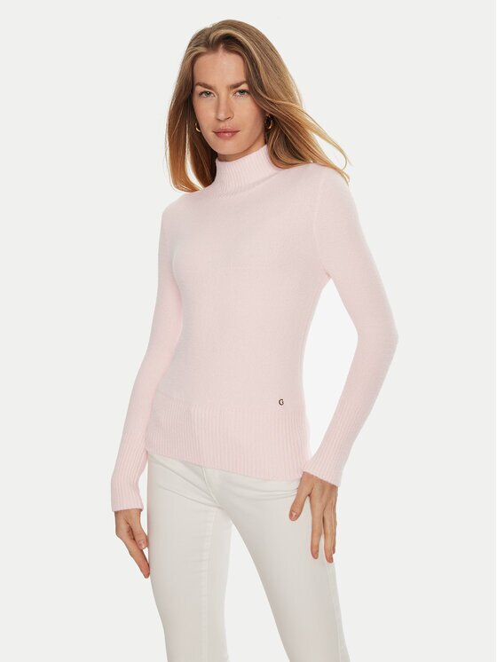 GUESS Bluză cu gât Marion W2RR17 Z2YA0 Regular Fit