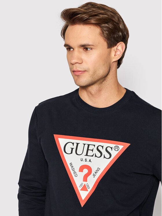 GUESS Bluză M2YQ37 K6ZS1 Slim Fit