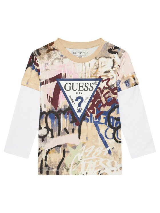 GUESS Bluză N5YI09 K8HM4 Regular Fit