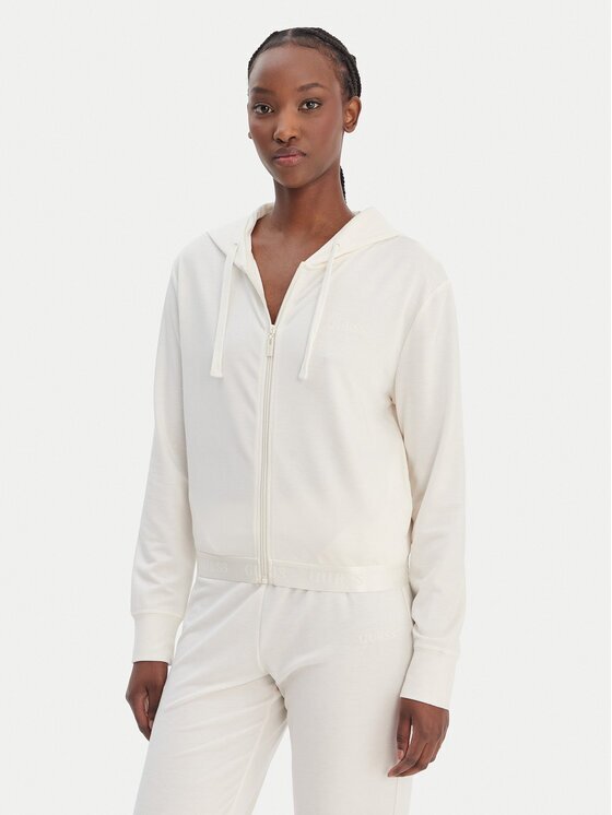 GUESS Bluză O6GQ01 KCQP2 Écru Regular Fit