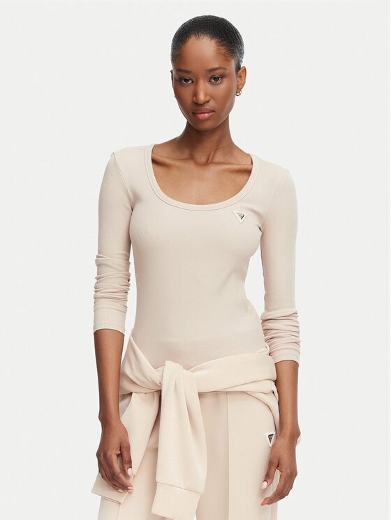 GUESS Bluză V4BP07 K8RT2 Slim Fit