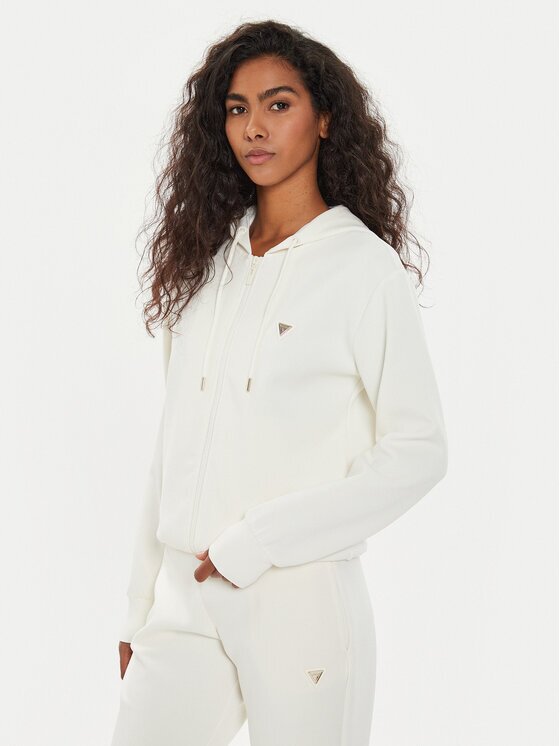 GUESS Bluză V4YQ06 KCAY2 Écru Regular Fit