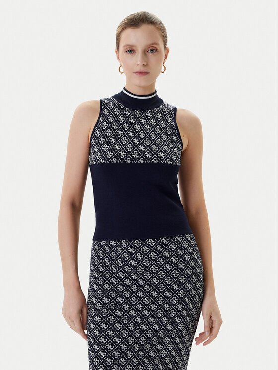 GUESS Bluză W3YR26 Z37K0 Regular Fit