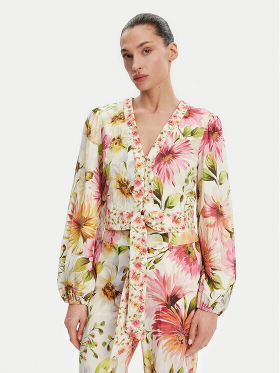 GUESS Bluză W5GH40 WG4G0 Regular Fit