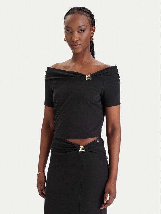 GUESS Bluză W6GP12 K2935 Regular Fit