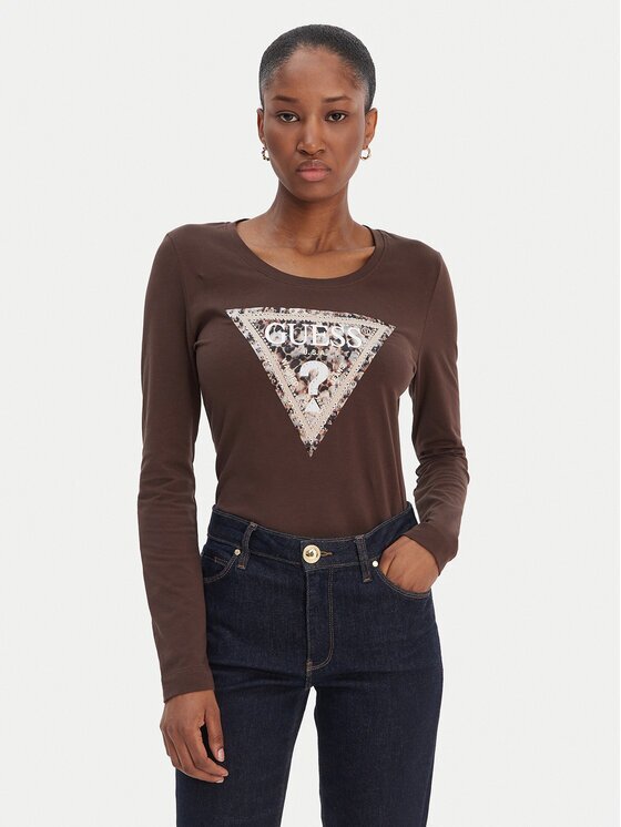 GUESS Bluză W6RI33 J1314 Regular Fit
