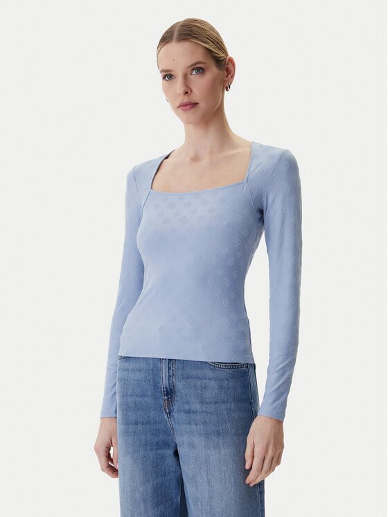GUESS Bluză W6RP45 KA660 Regular Fit
