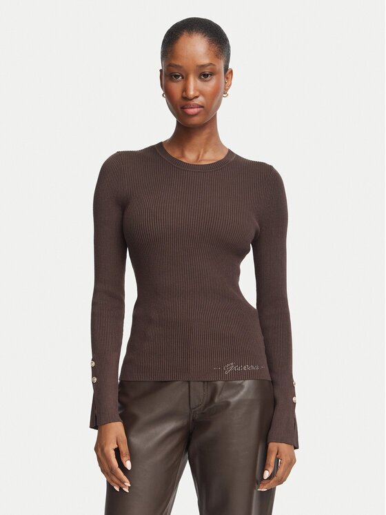GUESS Bluză W6YR09 Z0948 Slim Fit
