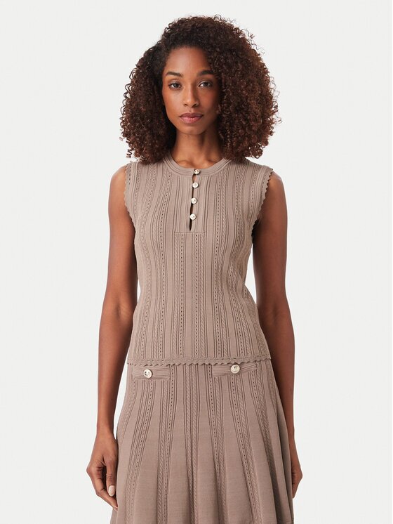 GUESS Bluză W6YR24 Z0970 Slim Fit
