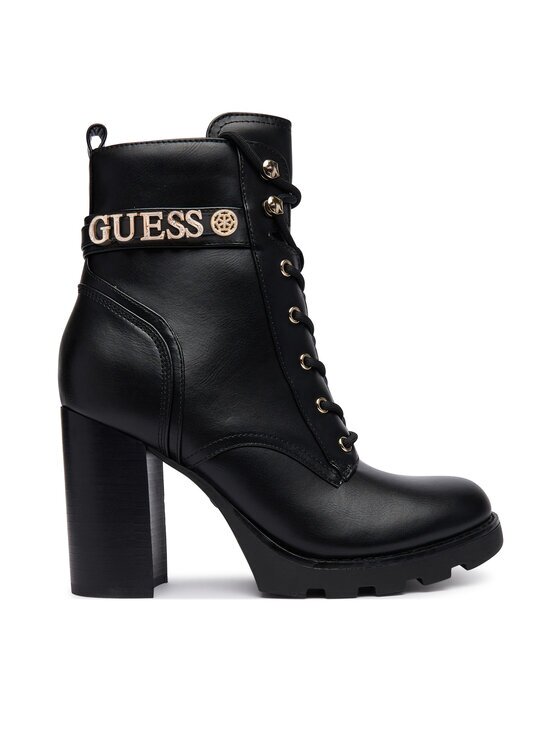 GUESS Botine FLFNEE ELE10 Negru