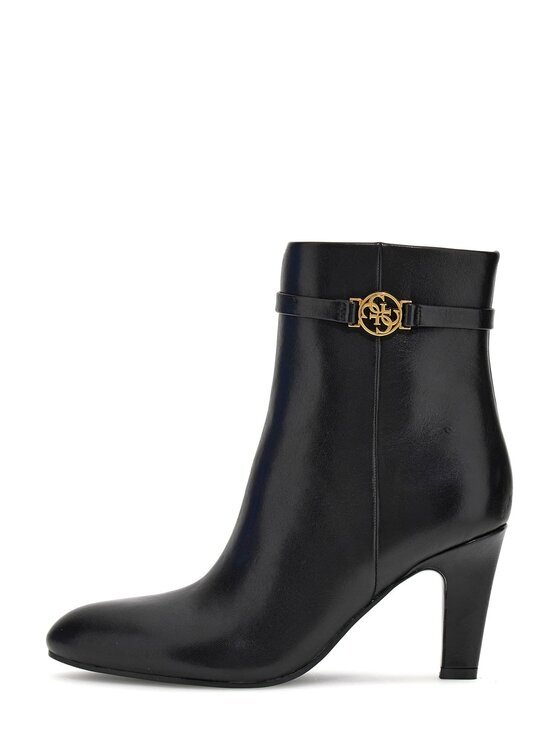 GUESS Botine FLFOTI LEA10 Negru