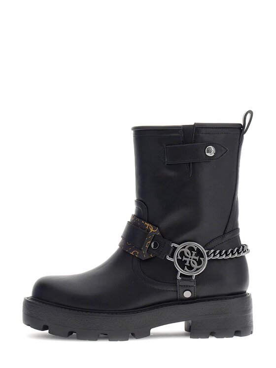 GUESS Botine FLFYAZ ELE10 Negru