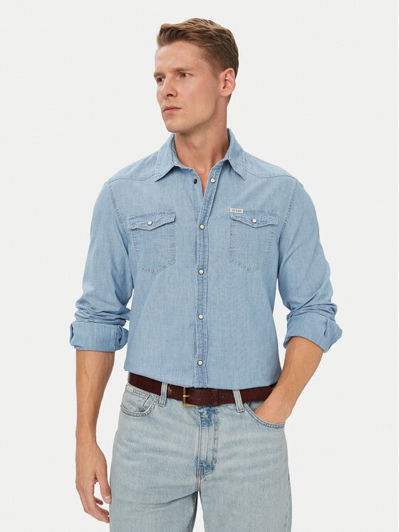 GUESS Cămașă 183286 Classic Fit