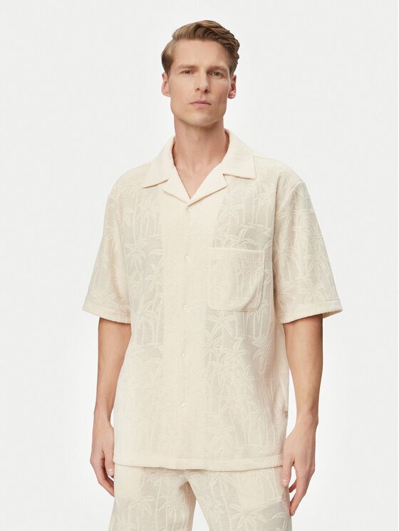 GUESS Cămașă F6GP05 KG362 Regular Fit