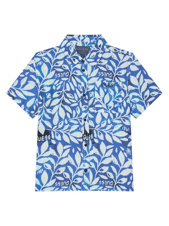 GUESS Cămașă L6GH01 WFBT0 Relaxed Fit