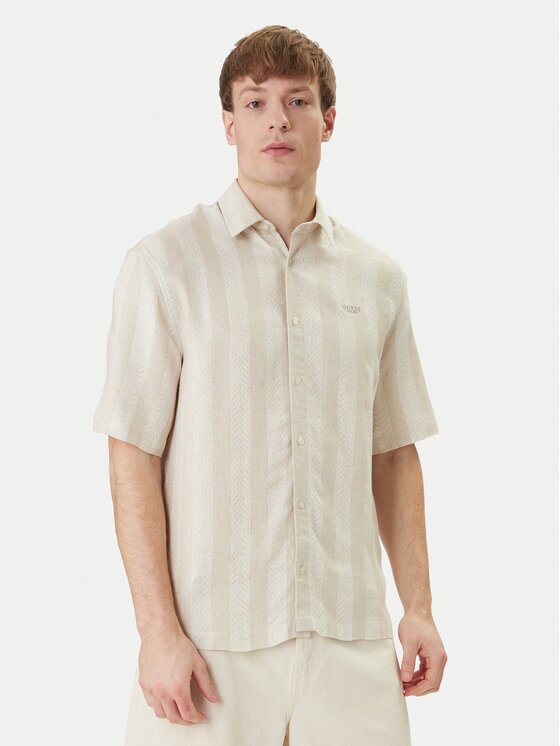 GUESS Cămașă M6GH28 W1717 Regular Fit