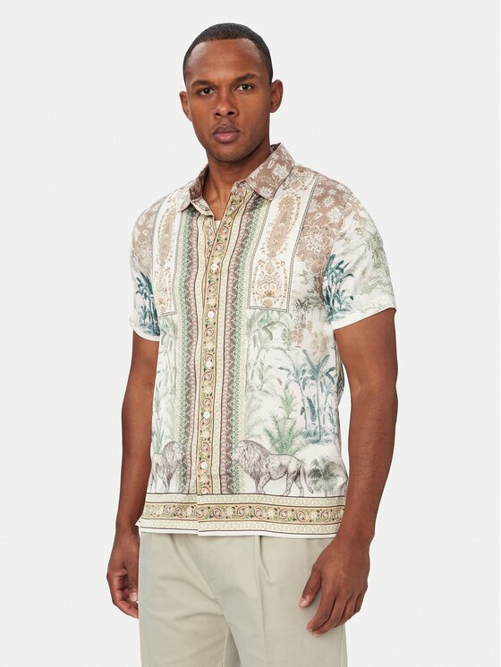 GUESS Cămașă M6YH88 W3424 Regular Fit