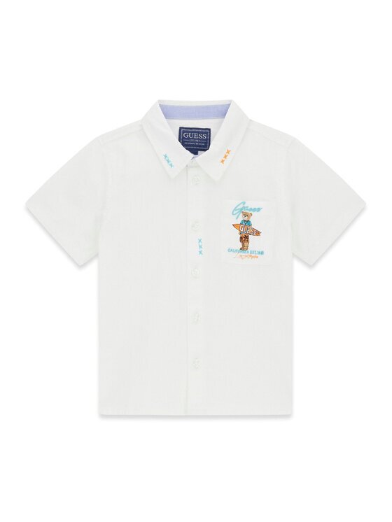 GUESS Cămașă N6GH04 WBHQ1 Regular Fit