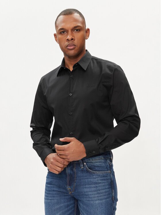 GUESS Cămașă Sunset M1YH20 W7ZK1 Slim Fit