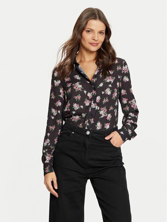 GUESS Cămașă W4BH56 WGLA2 Comfort Fit