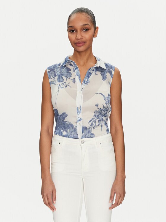 GUESS Cămașă W5GH95 WDW82 Slim Fit
