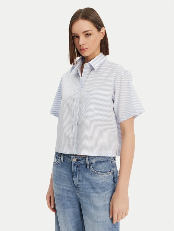 GUESS Cămașă W5GH98 WH7Q1 Regular Fit