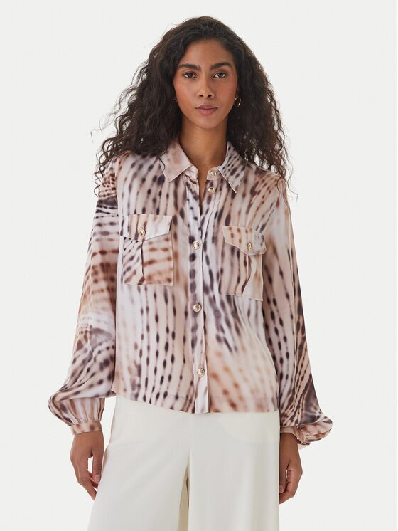 GUESS Cămașă W6GH22 W1789 Regular Fit