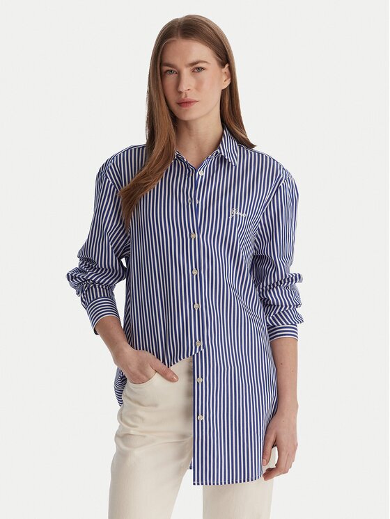 GUESS Cămașă W6GH39 W1849 Relaxed Fit