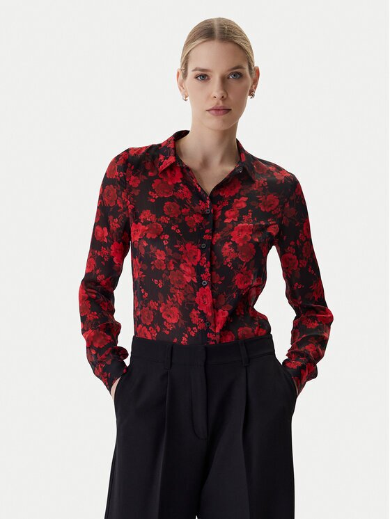 GUESS Cămașă W6RH73 WDW82 Regular Fit