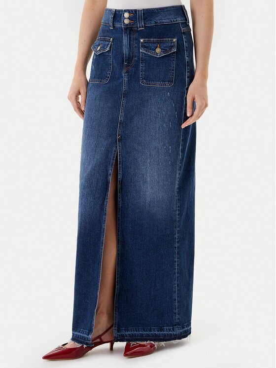 GUESS Fustă de blugi W5YD63 D5QP3 Regular Fit