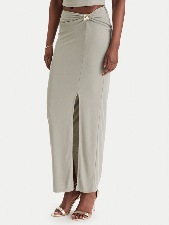 GUESS Fustă maxi W6GD15 K2936 Slim Fit