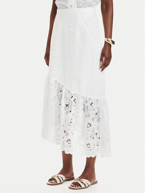 GUESS Fustă midi W6GD40 W1882 Classic Fit