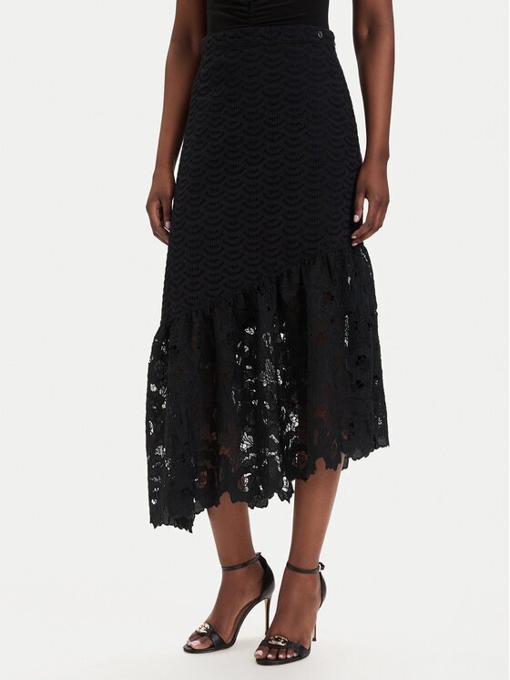 GUESS Fustă midi W6GD40 W1882 Regular Fit