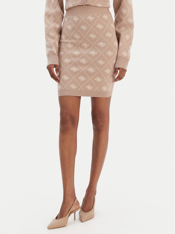 GUESS Fustă tip creion W4BD0S Z3JD2 Regular Fit