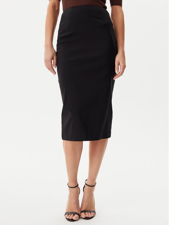 GUESS Fustă tip creion W5GD93 WGMR2 Slim Fit