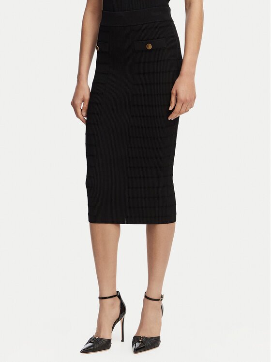 GUESS Fustă tip creion W5YD66 Z0130 Slim Fit