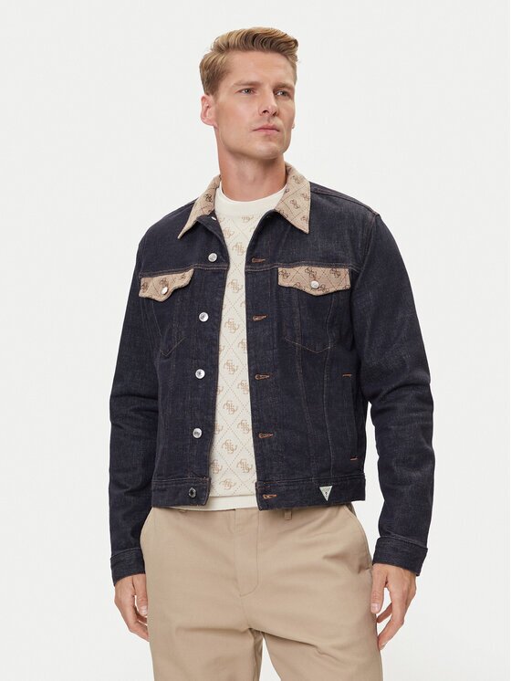 GUESS Geacă 177333 Albastru Classic Fit