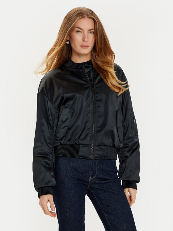 GUESS Geacă bomber Aurore W4BL48 WGKK2 Regular Fit