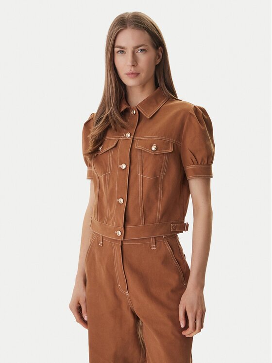 GUESS Geacă de blugi W6GL08 W1804 Regular Fit