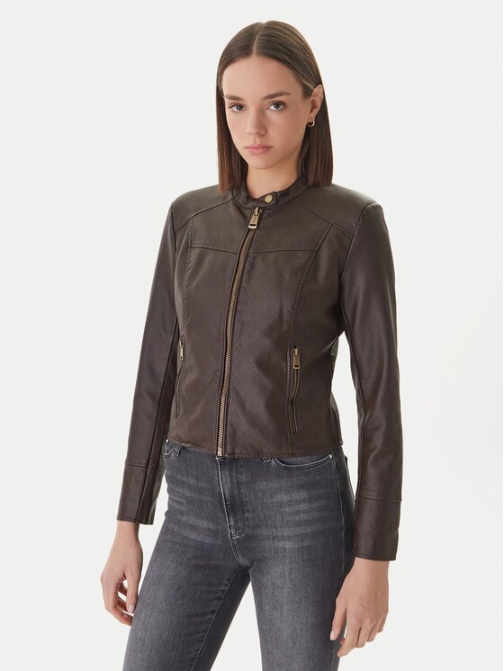 GUESS Geacă din imitație de piele W6GL09 W1834 Regular Fit