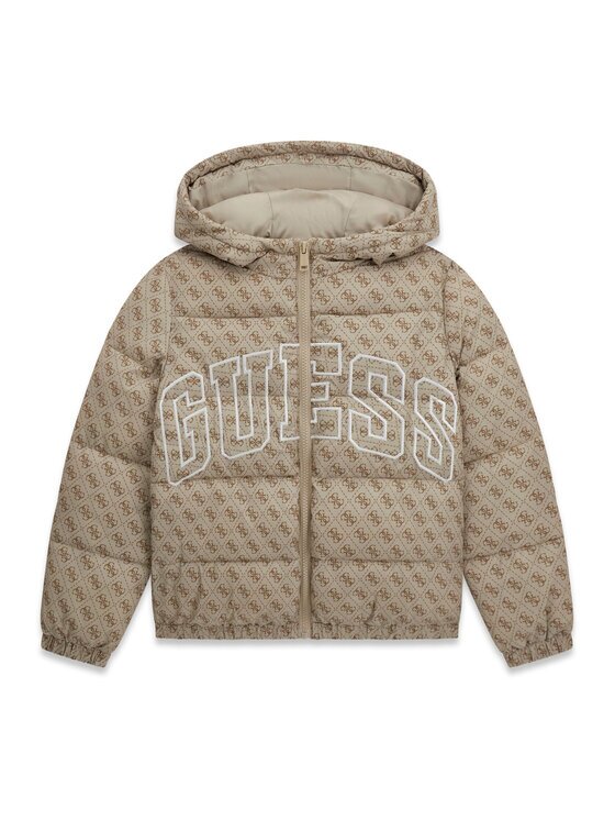 GUESS Geacă L6YL09 W2670 Bej Regular Fit