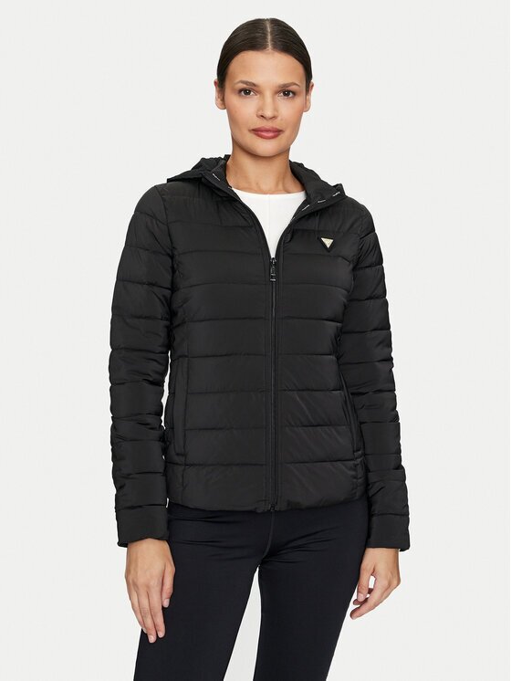 GUESS Geacă Solid Heavy Diann V4YL04 WF3X0 Regular Fit