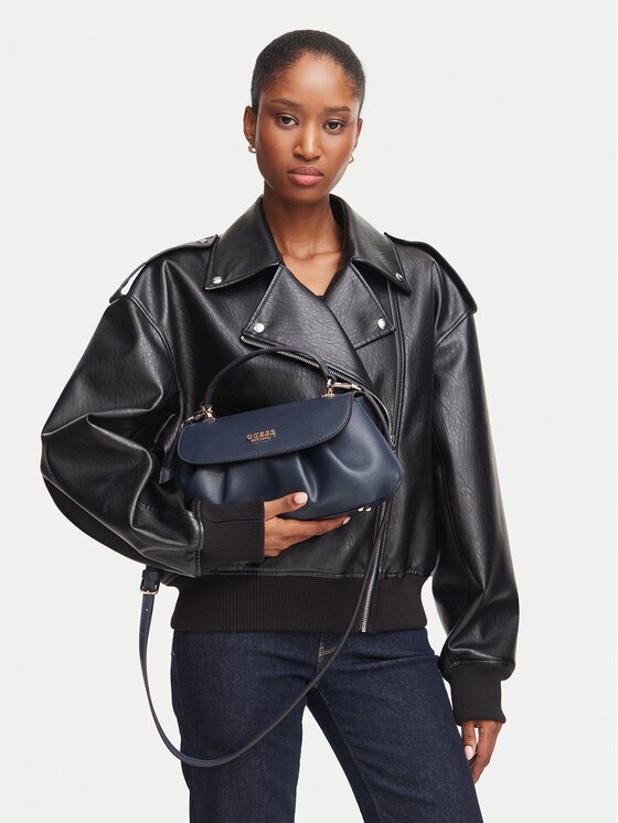 GUESS Geantă Amorette HWBG78 98190 Bleumarin