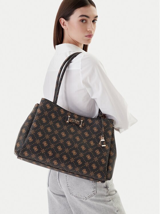 GUESS Geantă Carrie Logo HWGP98 98220