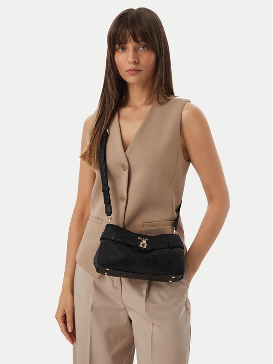 GUESS Geantă Ella Logo Mini HWPD97 46730