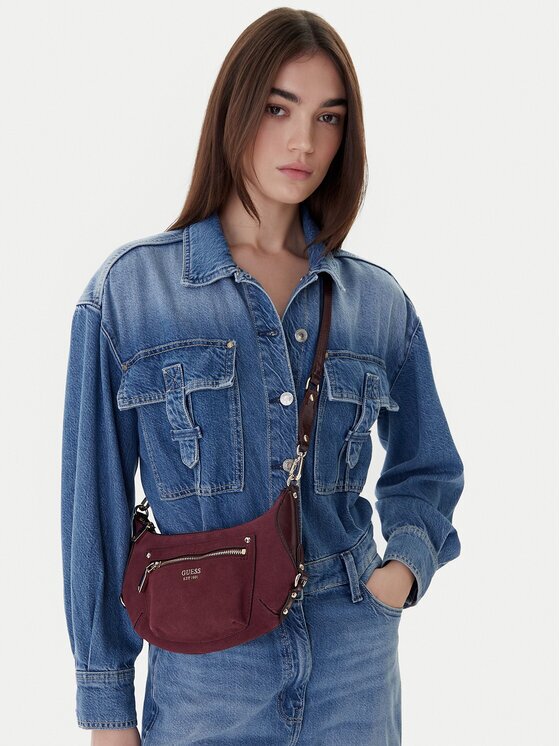 GUESS Geantă Marsha Mini HWSG95 01720
