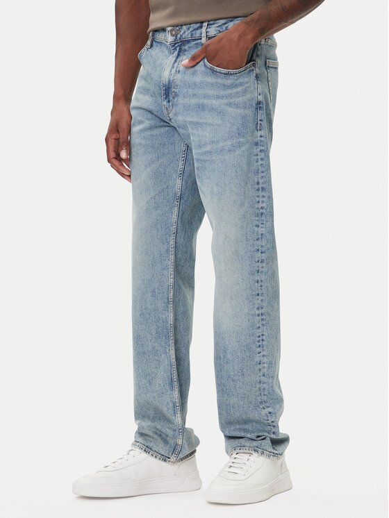 GUESS JEANS Blugi M5BA1B D002B Straight Fit