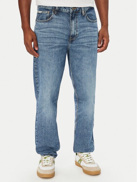 GUESS JEANS Blugi M5GA90 D5M53 Taper Fit
